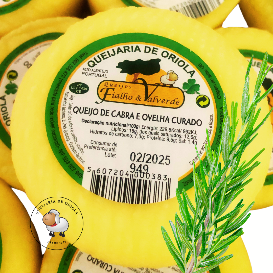 Queijo de Cabra e Ovelha Curado nº 0 - Pack 4