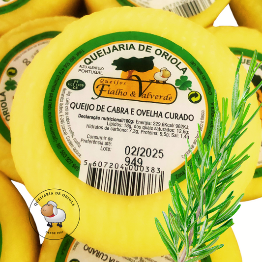 Queijo de Cabra e Ovelha Curado nº 0 - Pack 4