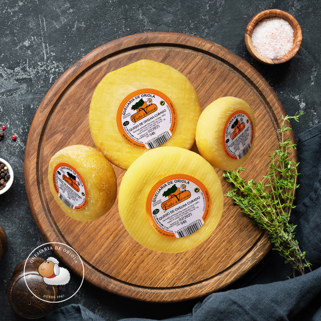 Queijo de Ovelha meia cura nº 0 - Pack 4