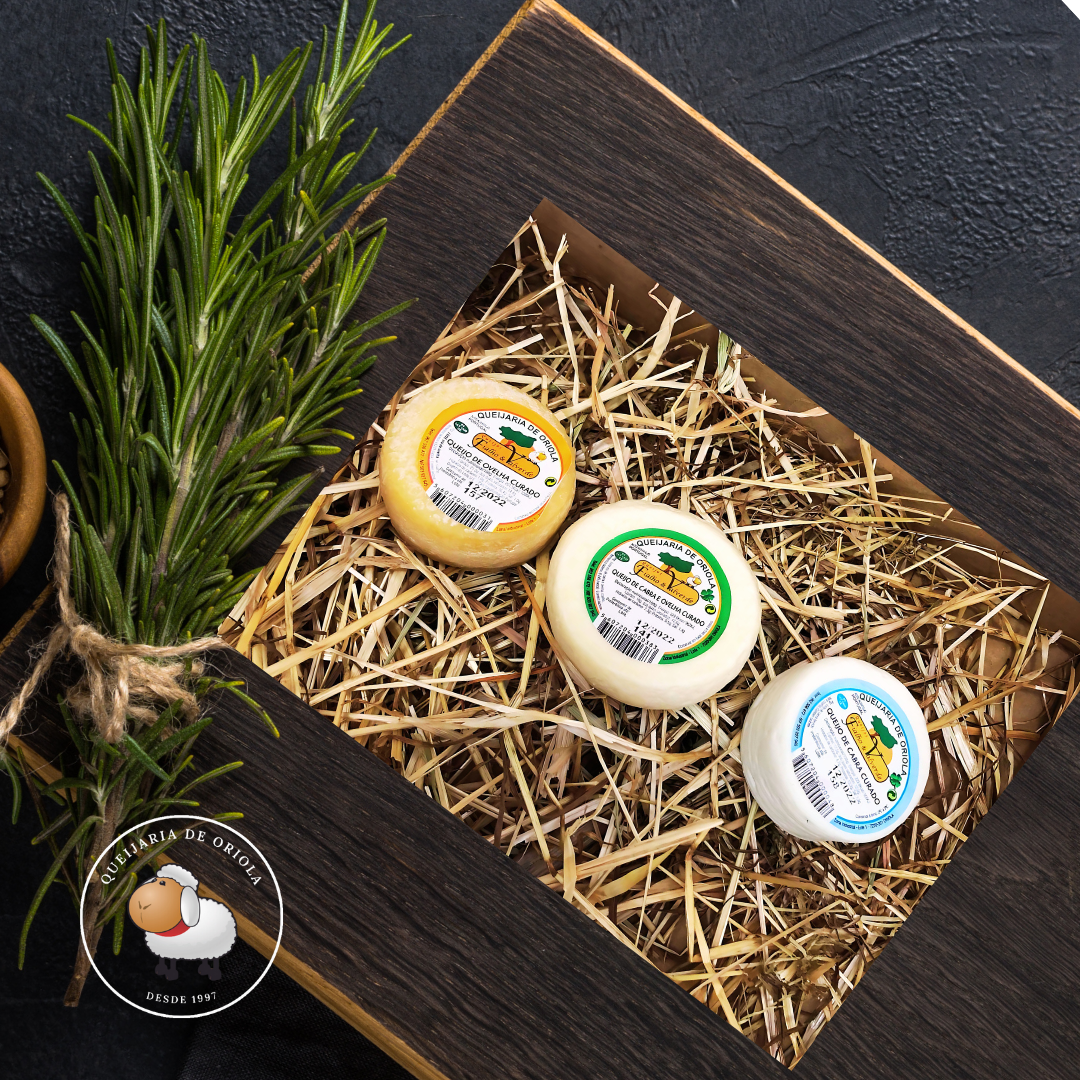 Queijo de Ovelha meia cura nº 0 - Pack 4