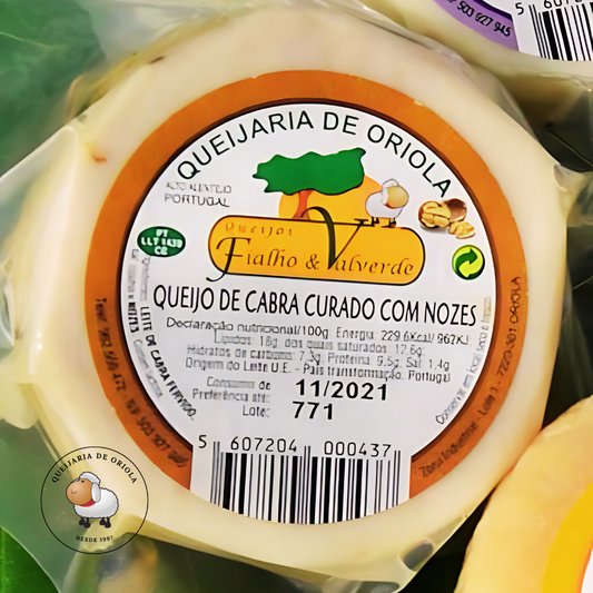 Queijo de Cabra Curado com Noz - Pack 2